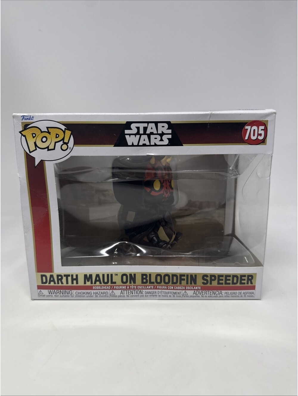 Funko Pop! Star Wars Darth Maul on Bloodfin Speeder #705 Phantom Menace